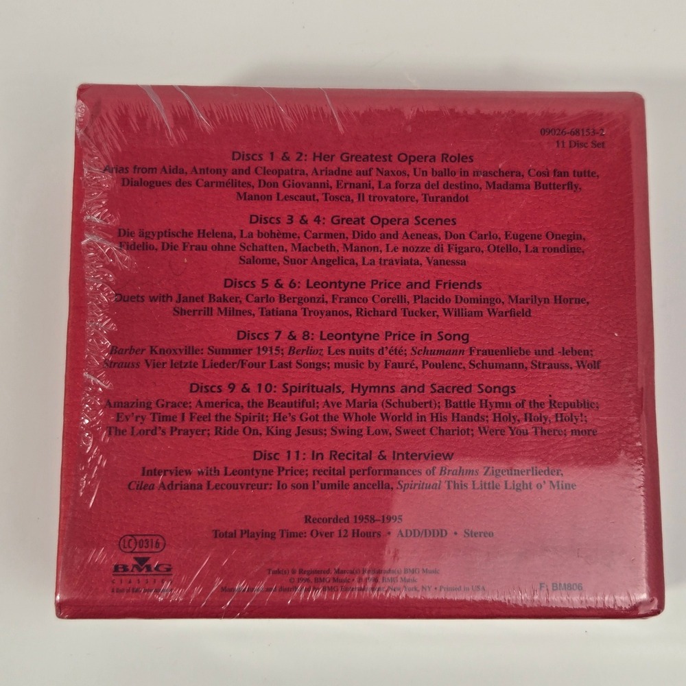 Leontyne Price - The Essential Leontyne Price 11 CD Box Set RCA Red Seal NM/VG+ - Picture 4 of 13